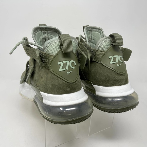 Nike Air Edge 270 Olive Mid Top Sneakers Mens 7 1/2 3434 L.5.7 - Picture 4 of 11